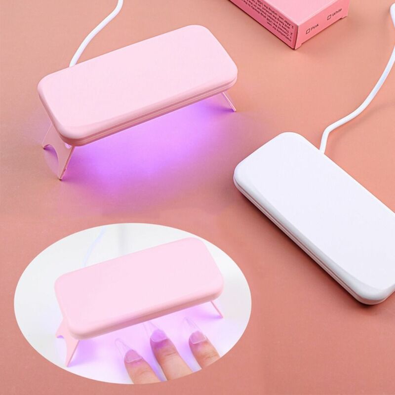 6W Nail Dryer New with USB Cable Portable Manicure Lamp Mini UV LED Lamp