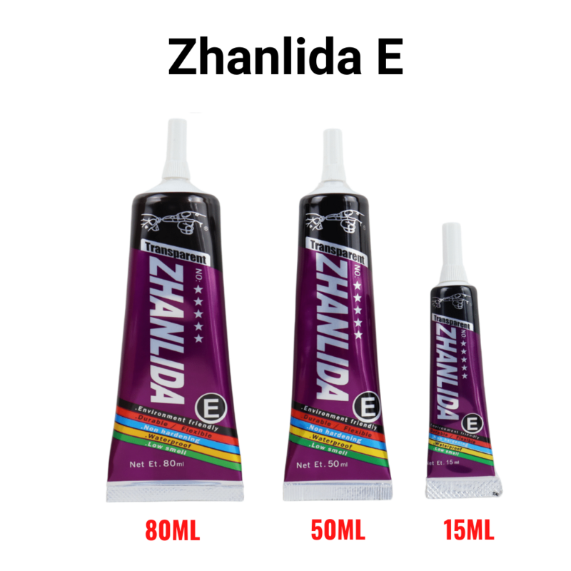 Zhanlida B/E/S/T Contact Adhesive with Precision Applicator Tip for Phone Screen Frame Bonding and Battery Back Cover Repair