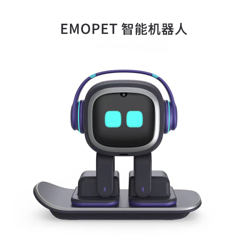 Eilik-Robot Inteligente Emo para niños, juguete electrónico de Pvc con voz, compañero de escritorio, regalo de vacaciones