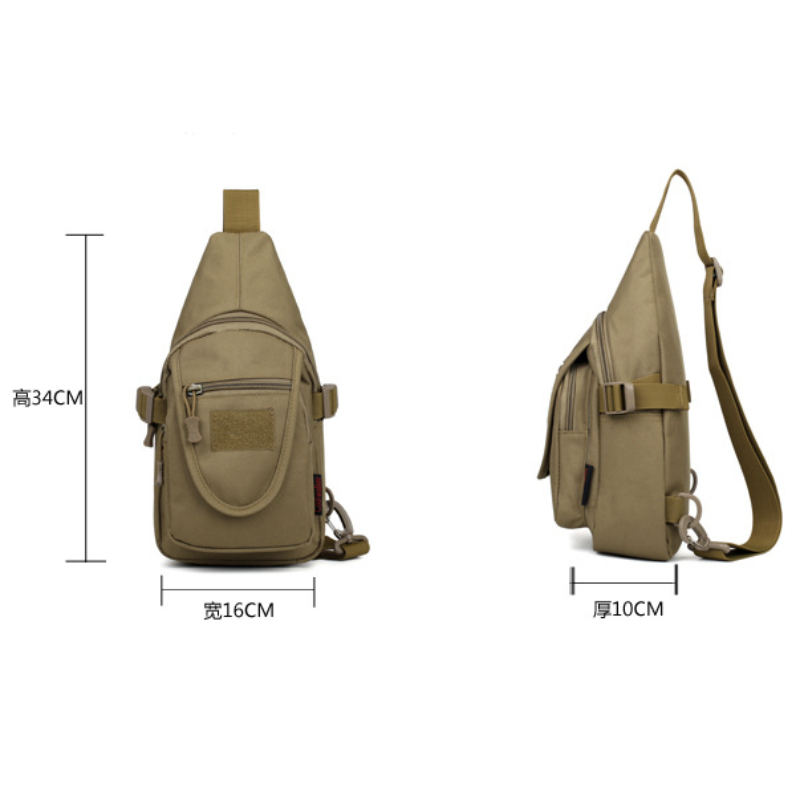 Chikage Tactical Outdoor Sports Camo Small Chest Bags semplici borse a tracolla da caccia per la pesca per il tempo libero borse portatili tattiche Unisex