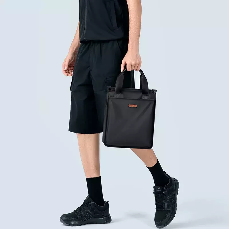 Мужской портфель GOLF, сумка, Офисные Сумки для деловых мужчин, кожаные сумки-мессенджеры на плечо с ручками, водонепроницаемые сумки стандартного веса 2024