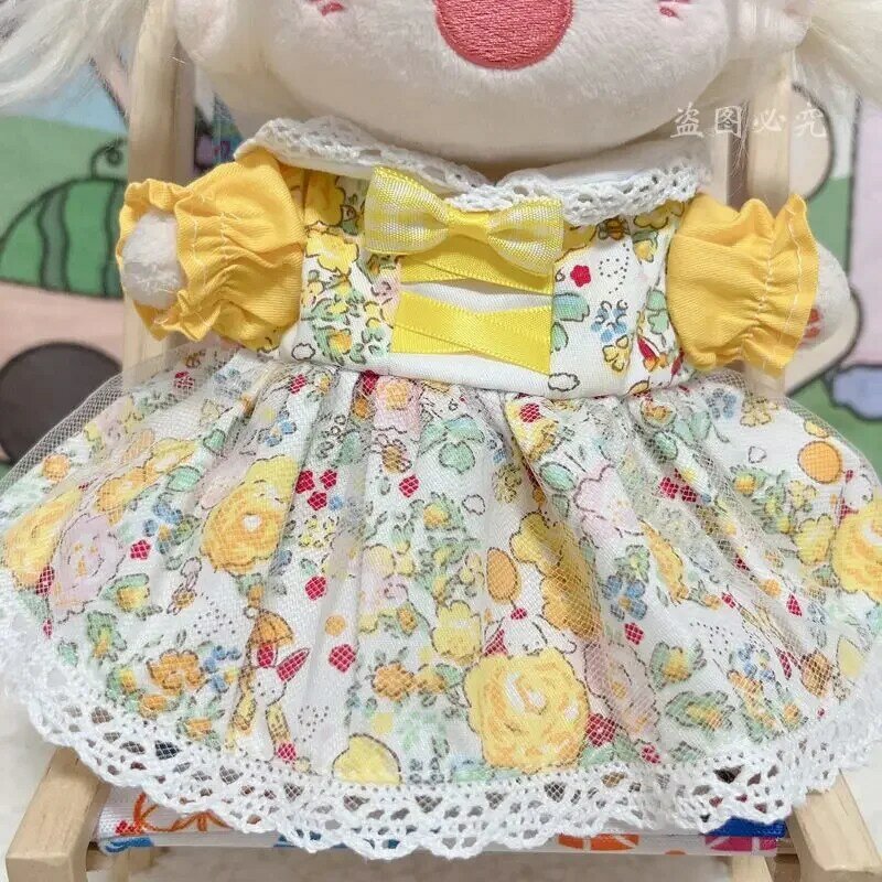 Vestido boneca 20cm, 20cm, roupa do bebê, celebridade, boneca algodão