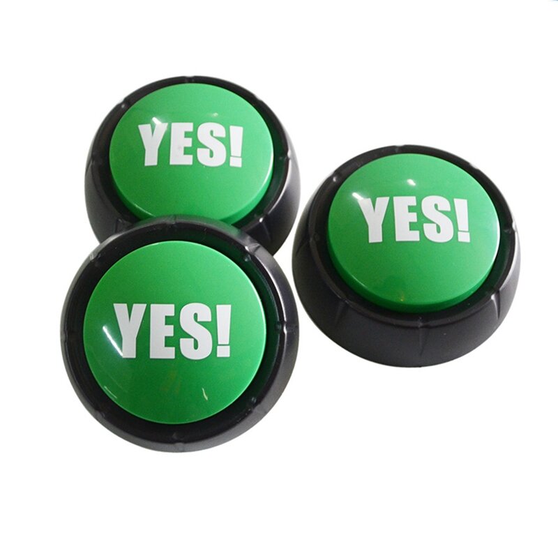 Squeeze Sound Toys Button Music Box Recordable Voice Recording Sound Button Party Supplies Answering Buttons Tool