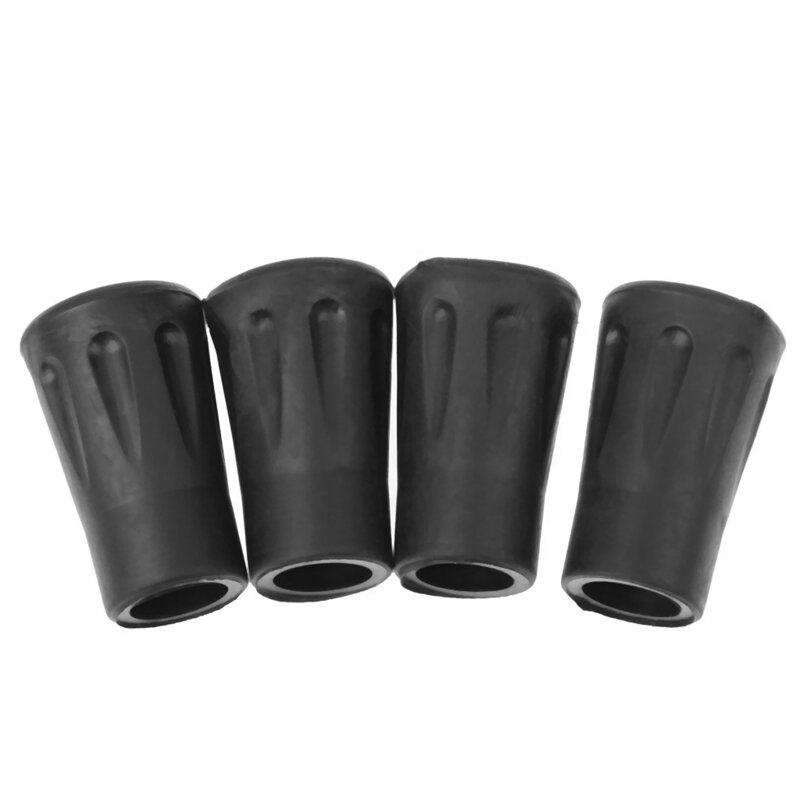 8 Pcs Replacement Rubber Tips End For Hiking Stick Walking Trekking Poles 4Cm