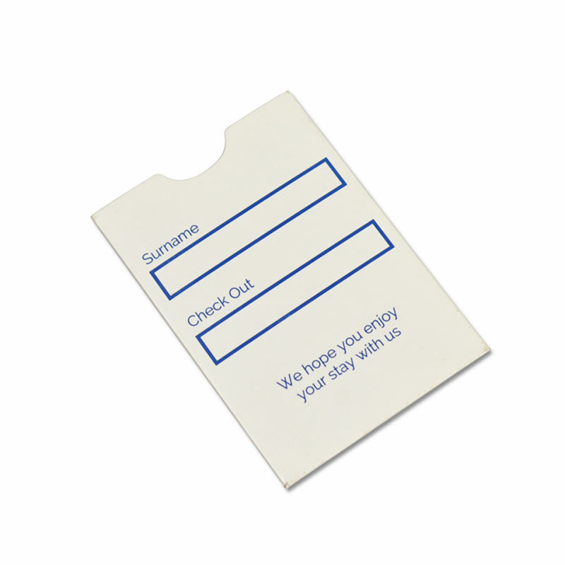 Manicotto della carta del titolare della carta di credito rfid di dimensioni personalizzate di vendita calda con logo personalizzato