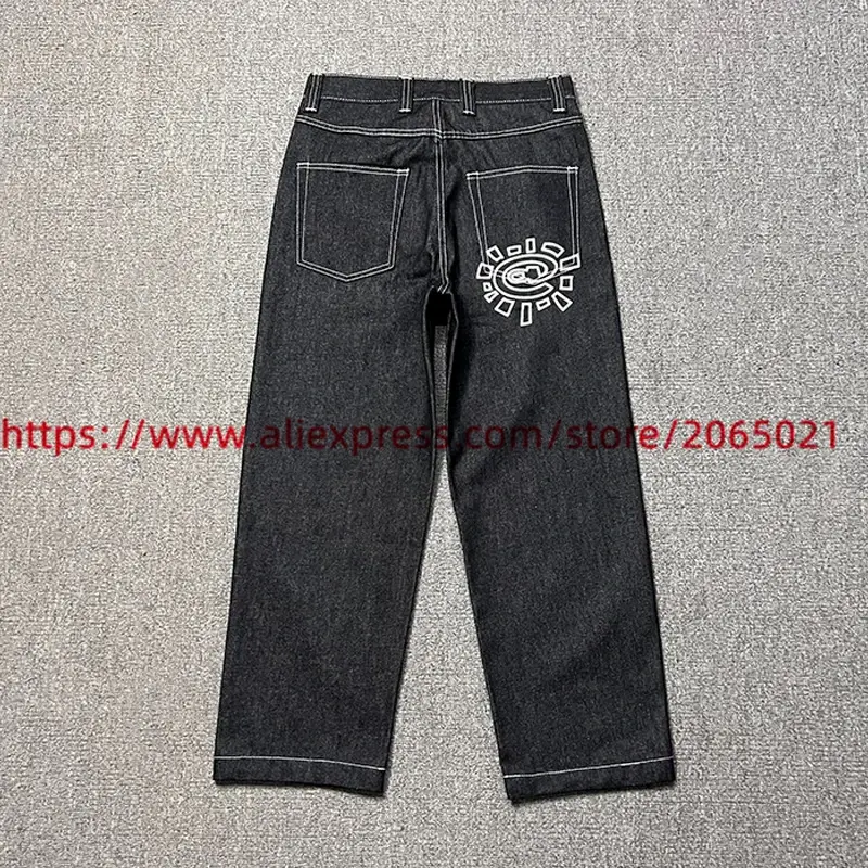 Мужские и женские джинсы с прямыми штанинами ADWYSD