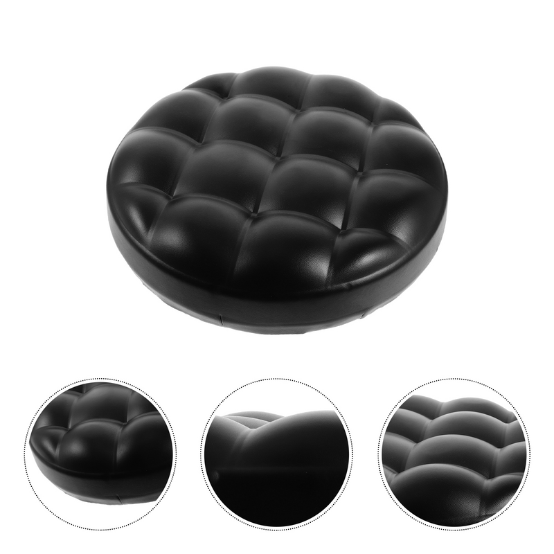 Chairs Sitting Surface Stool Replacement Seat Bar Pu Cushion Household Round Padded Supply