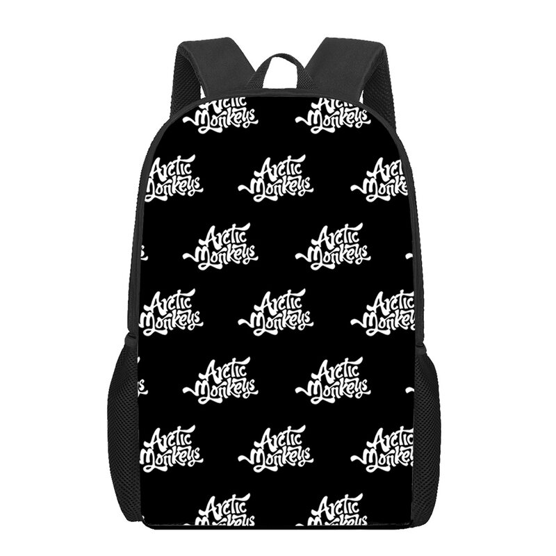 Arctic Monkey tas ransel anak laki-laki, tas sekolah untuk remaja, tas buku harian, tas ransel multifungsi