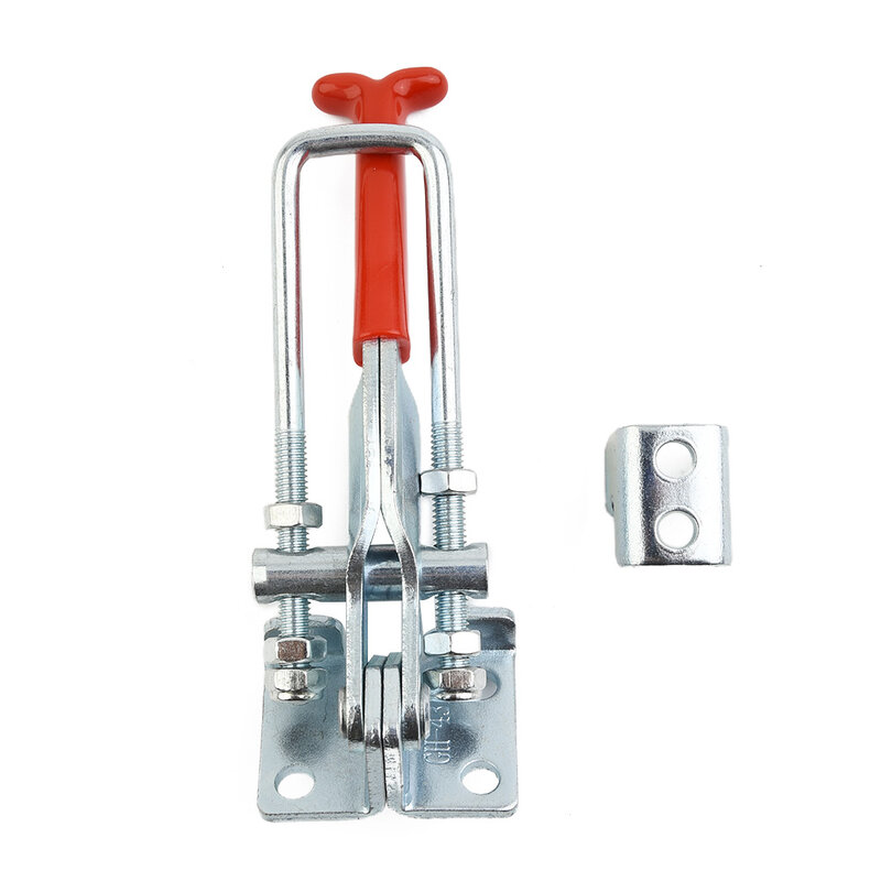 Equipment Toggle Clamp Woodworking Workshop Easy To Install GH-431 Galvanized Iron Silver GH-40323 Good Carrying