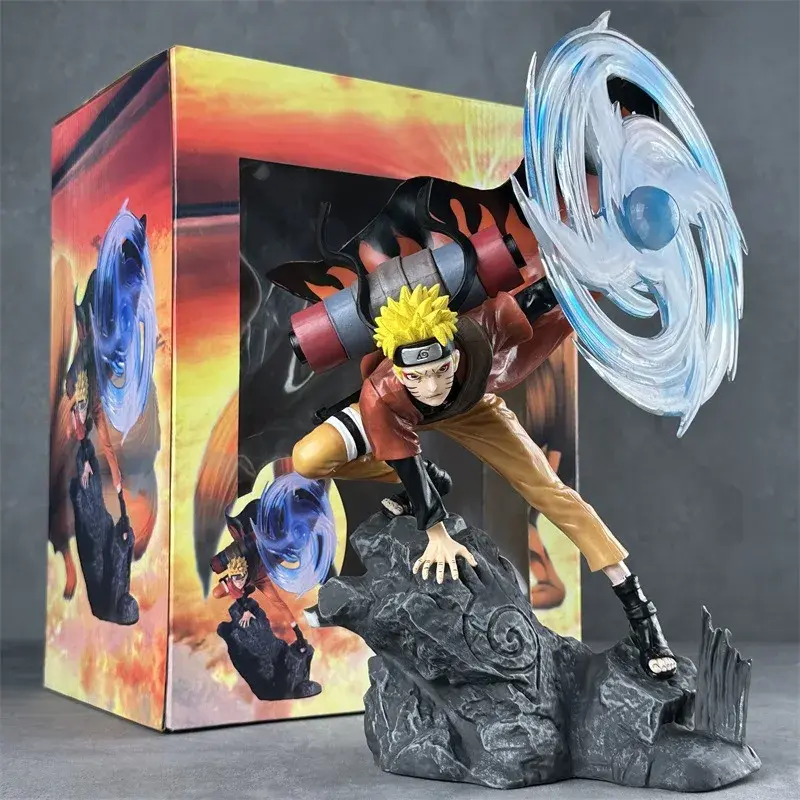 Figura de juguete de Naruto en espiral Maru Sennin, modelo de escena de Anime, adornos, GK UP, Whirlpool, Naruto, espiral, Maru Sennin