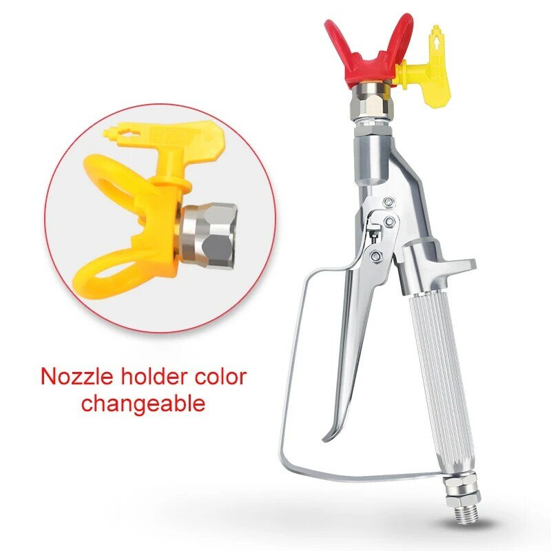 3600psi Hogedruk Airless Verf Spray Accessoires Pistool Met 517 Tip Nozzle Guard Voor Wagner Pomp Spuitmachine