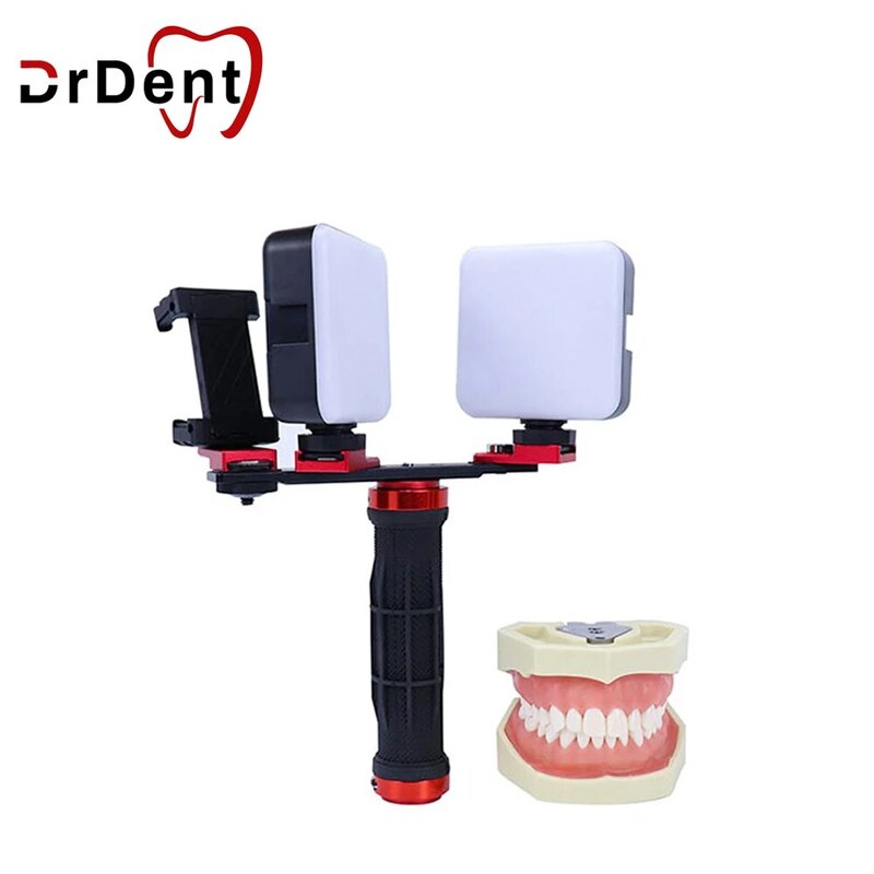 Luz de relleno Dental para fotografía de teléfono móvil, lámpara LED de llenado Oral, tratamiento colorimétrico, foto y Video, linterna para odontología