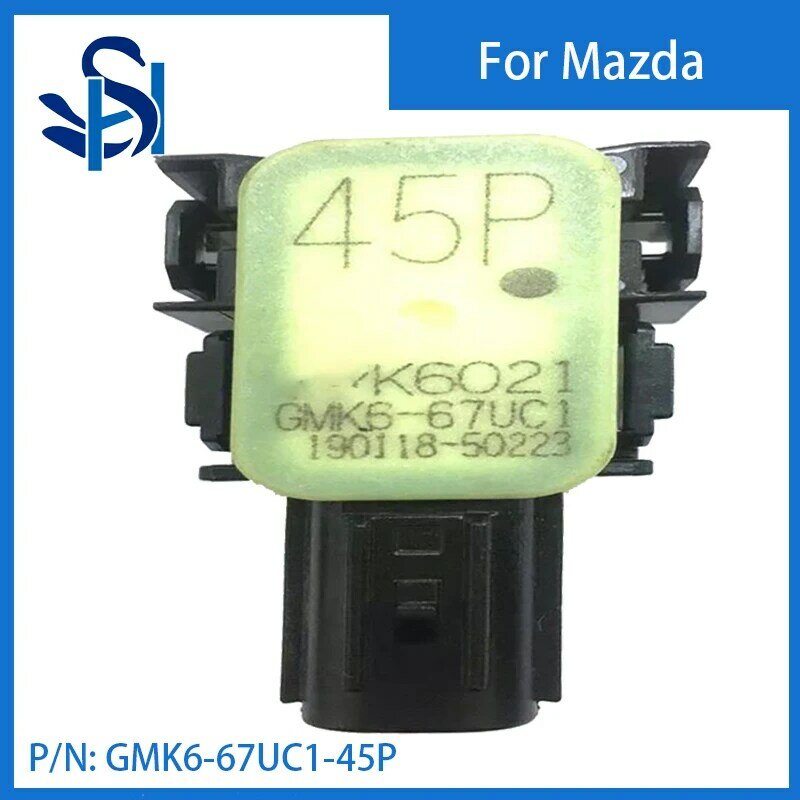 PDC Estacionamento Sensor Radar Color Sliver para Mazda, GMK6-67-UC1, GMK6-67UC1-45P