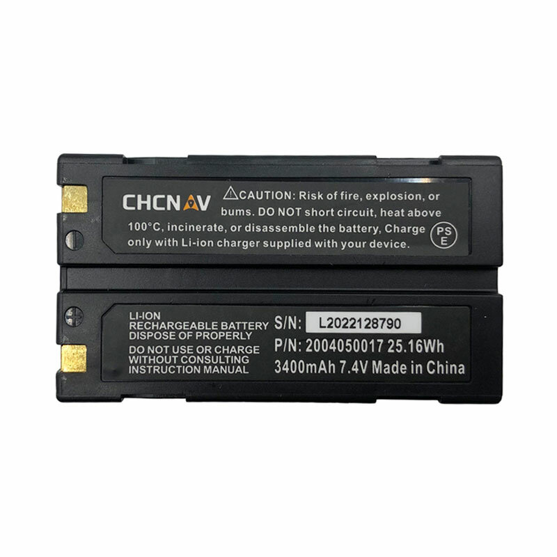 Modelo de bateria GPS para CHCNAV, RTK, X, M, T, i, série GPS, RTK, X5, 9, 10, 90, 93, T3, 7, 8, M3, 2004050017, XB-2, 3400mAh, 7.4V, 2 PCes, 4 PCes 6/500