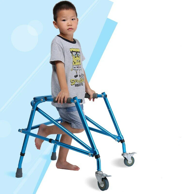 Dispositivo de andador para niños, marco de soporte de entrenamiento de extremidades inferiores, bastón de rehabilitación, ayuda de movilidad para niños discapacitados