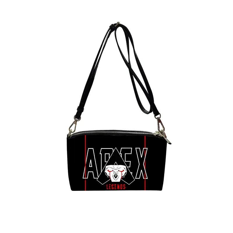 Apex legends tas selempang PU wanita, kantung bahu kotak kecil minimalis 2023 untuk perempuan