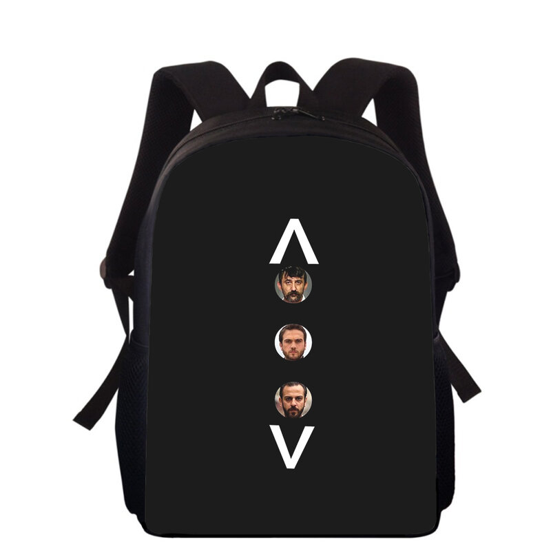 HOT Cukur Show TV 16" 3D Print Kids Backpack Primary School Bags for Boys Girls Back Pack Students School Book Bags