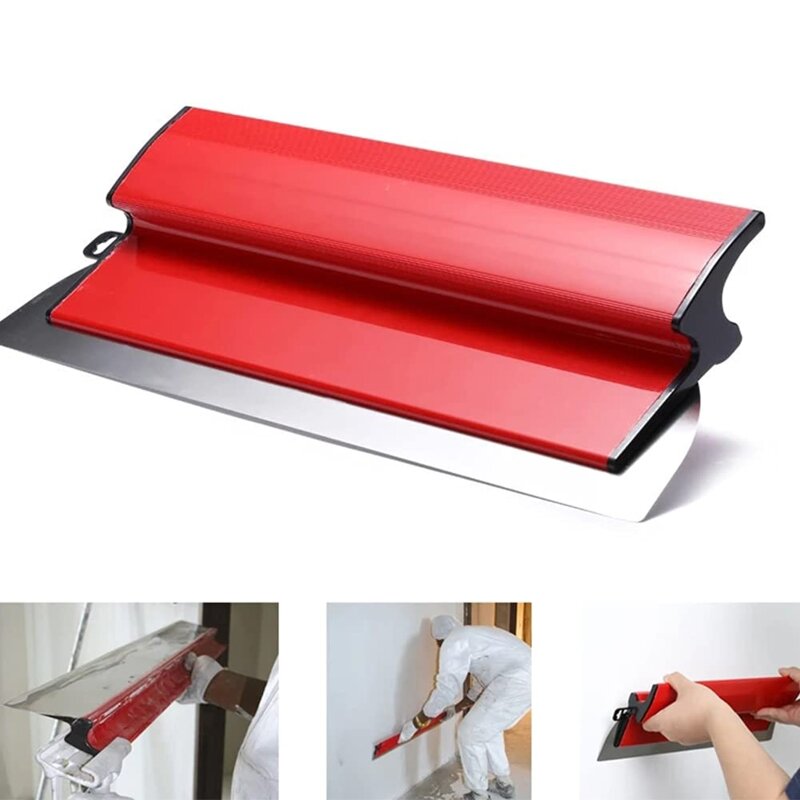 25/60cm Drywall Skimming Blade Stainless Steel Skimmer Putty Knifes Smoothing Painting Plastering Construction Tool