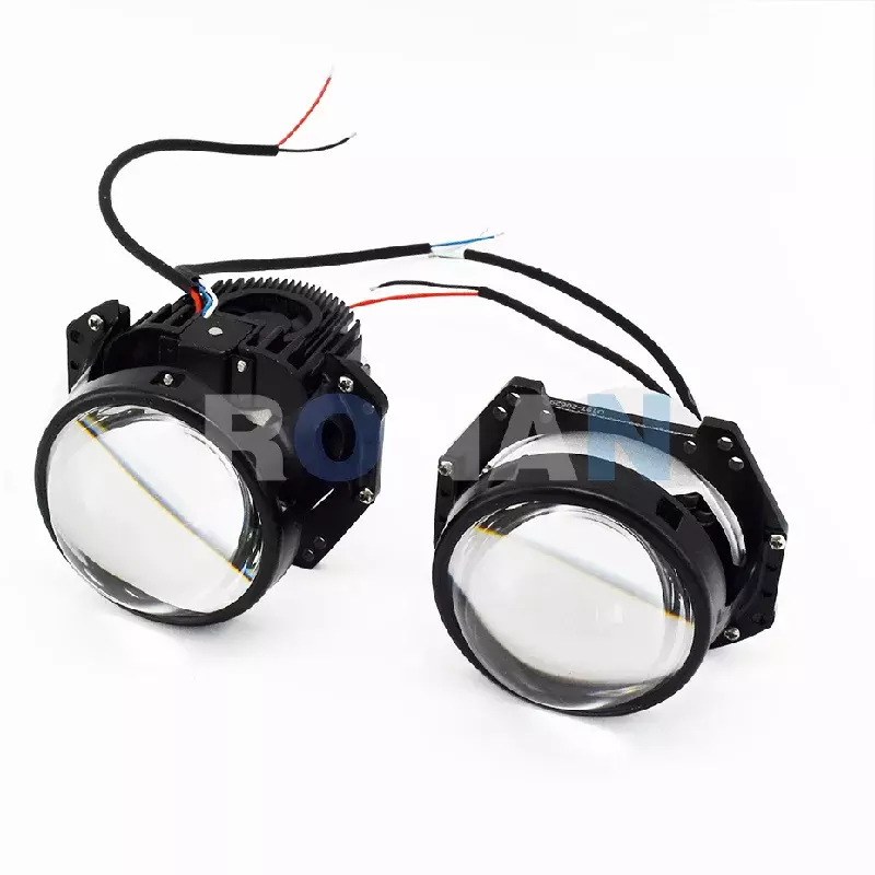 Ronan – lentilles de projecteur Led 3.0 Bi, phare de voiture universel de couleur blanche, rénovation, 3R G5 90W D19T 6000LUX