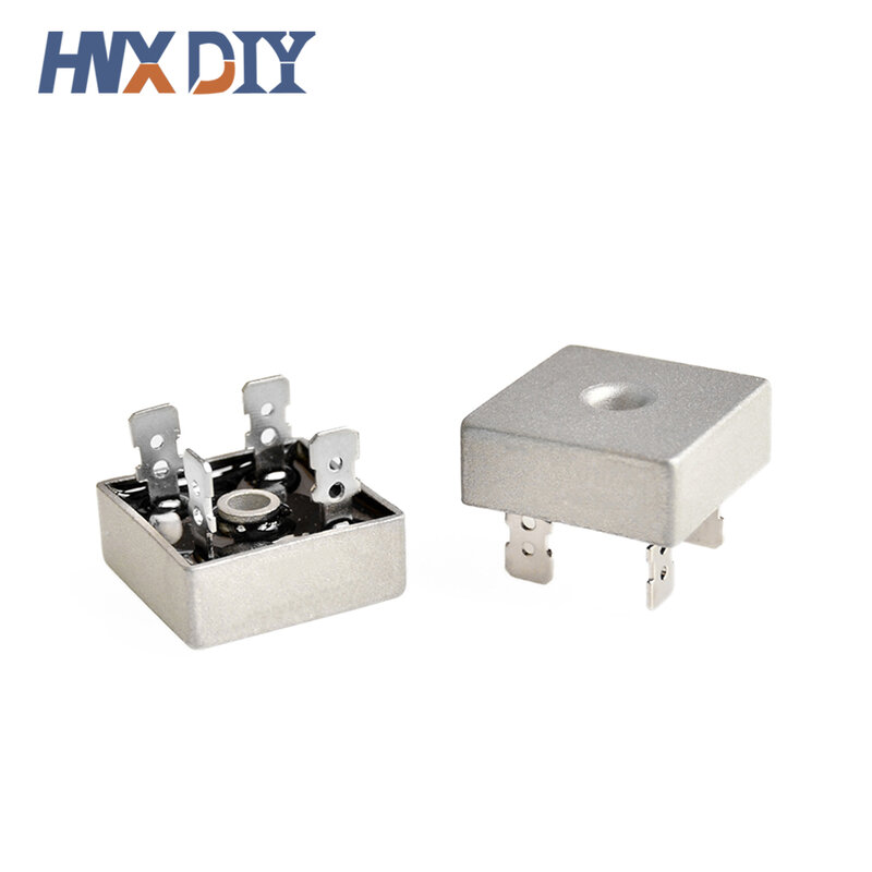 Puente de diodo KBPC5010, KBPC 5010, 50A, 1000V, rectificador de potencia 5010, Componentes electrónicos, Kit de diodo, 10 Uds.