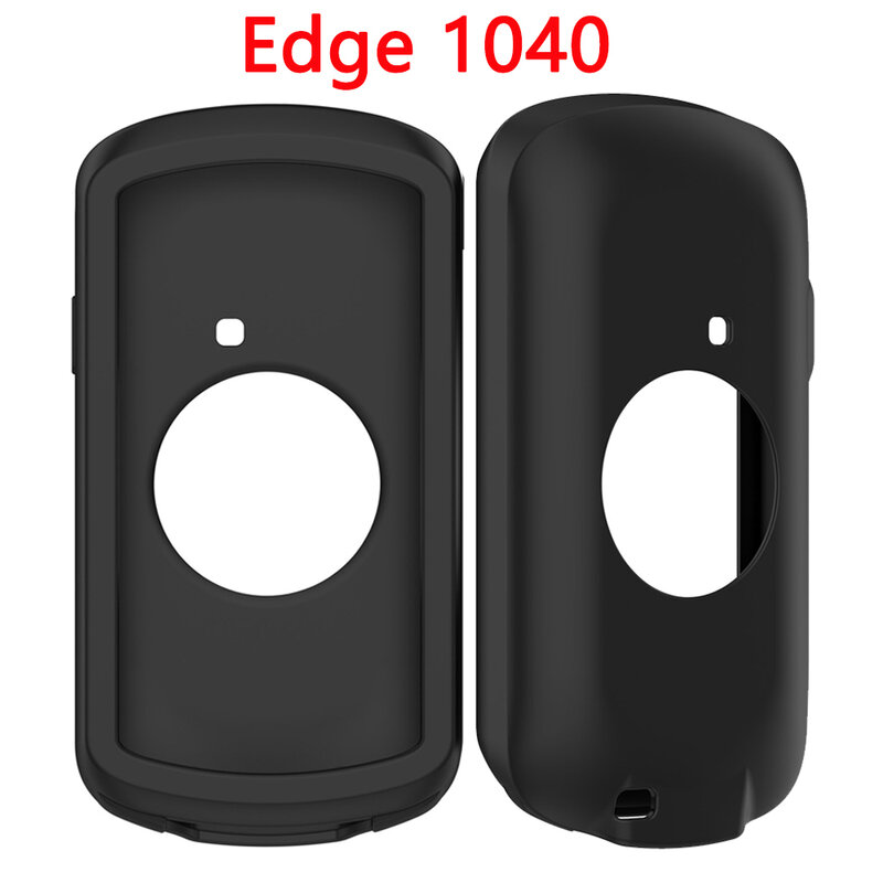 For Garmin Edge 830 530 1030 130 1040 Plus GPS Bike Slip-proof Silica Gel Case +2PCS Clear Tempered Glass Screen Protector 1040