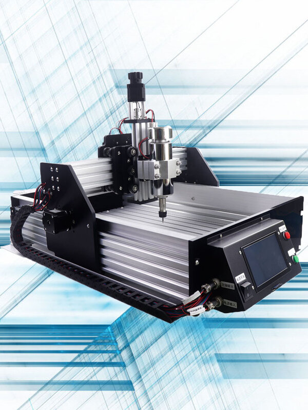 Mini máquina de gravura do CNC, máquina de trituração do PWB, controlador desligada, CNC2030 gravador, DIY, 2030