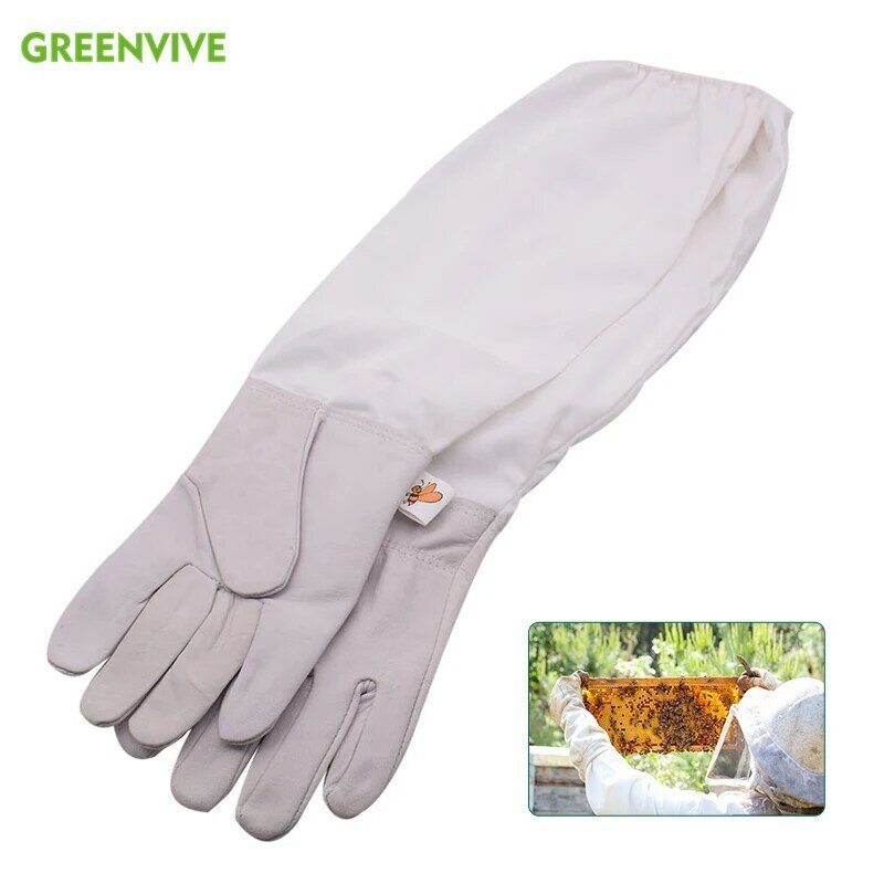 Перчатки для пчеловодства, перчатки для пчеловодства, профессиональные перчатки для пчеловодства, кожаные перчатки для пчеловодства с рукавами