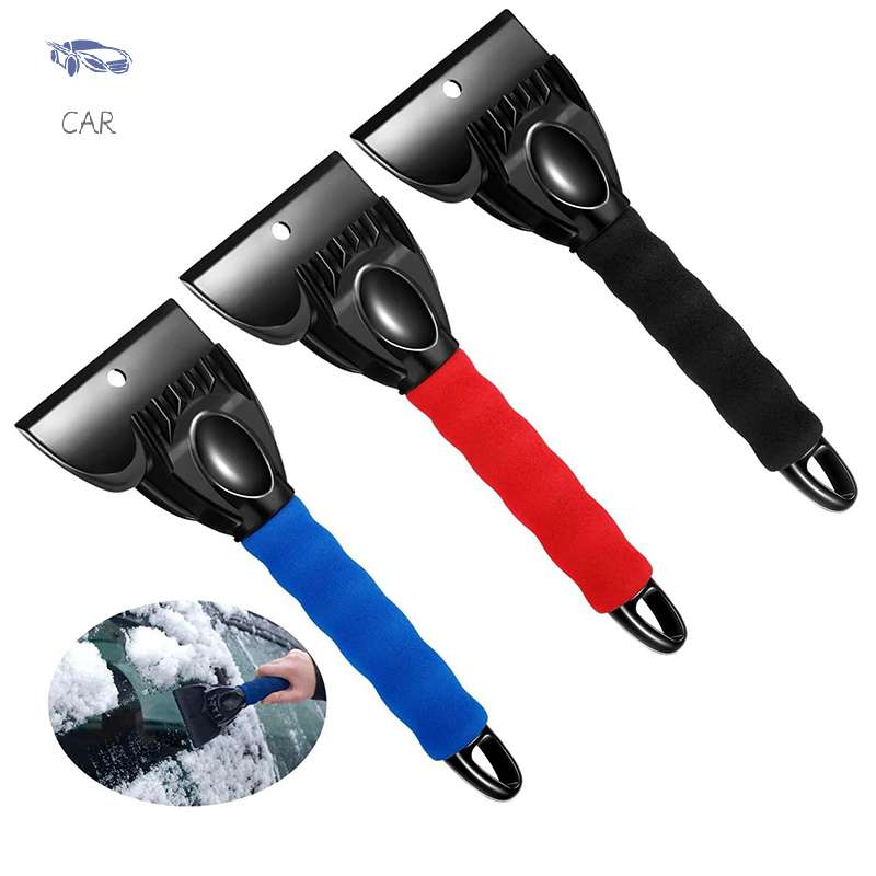 Multifunctional Vehicle Ice Scraper Snow Removal Vehicle Deicer Car Window Scraper Glass Defroster Car Winter Accessories