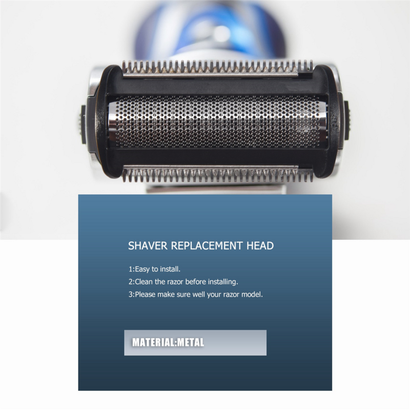 Trimmer Shaver Head Foil Replacement for Philips Norelco Bodygroom BG2024 BG2036 BG3015 3010 TT2000 TT2021 Shp9500 Ys534