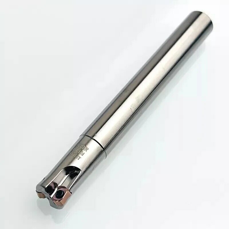 Batang penggilingan pemrosesan cepat diameter kecil efisiensi tinggi penggilingan kasar EXN02R batang alat pisau penggilingan dua sisi LNMU0202