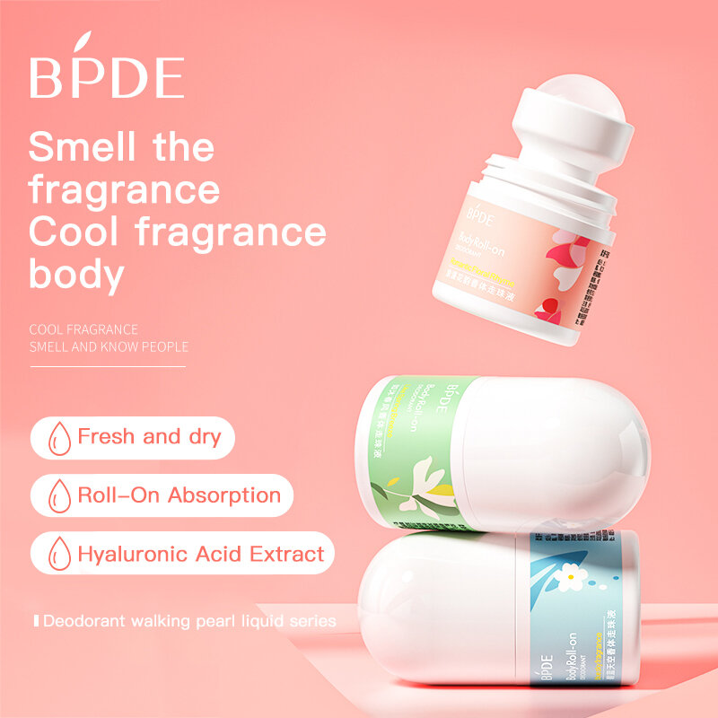 Roller Deodorant Fragrance Body Odor Underarm Sweat Deodor Perfume For Man And Woman Removes Armpit Lasting Aroma Odor Skin Care