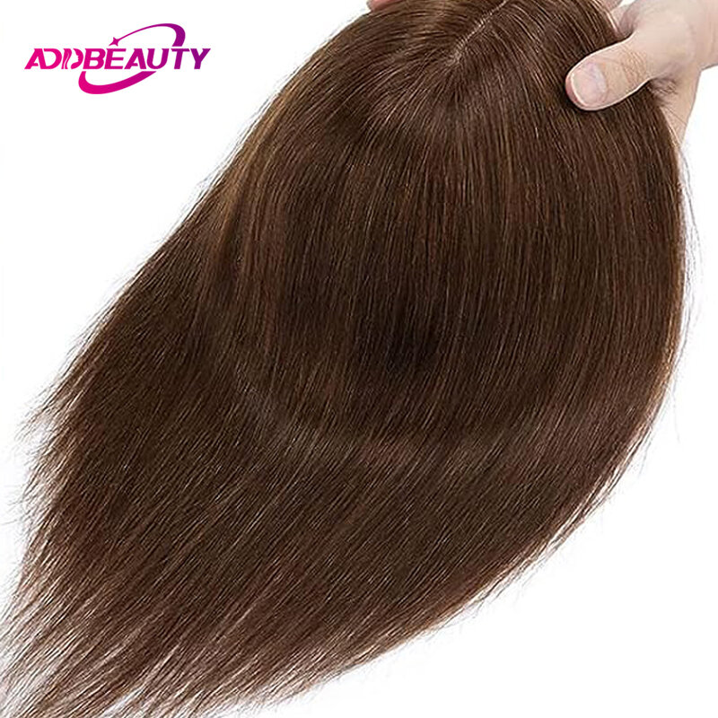 12x13cm Silk Top Women Toupee Human Hair Straight Silk Base Human Hair Wigs Clip in Human Hair Extension Natural Hair Toppers