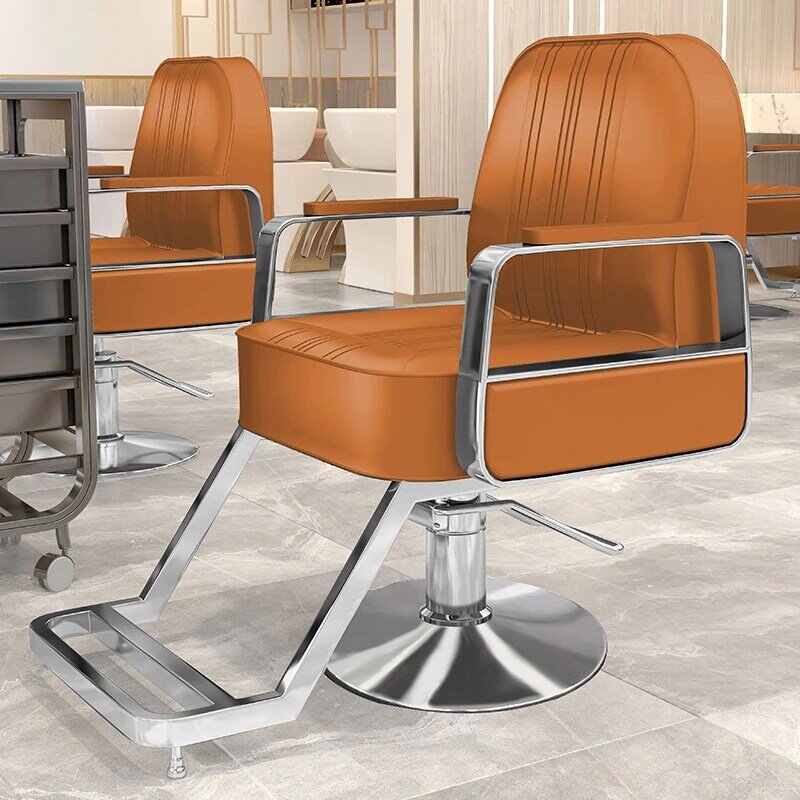 Rolling Equipment Hairdressing Barber Chairs Swivel Beauty Aesthetic Barber Chairs Facial Friseurstuhl Salon Furniture YQ50BC