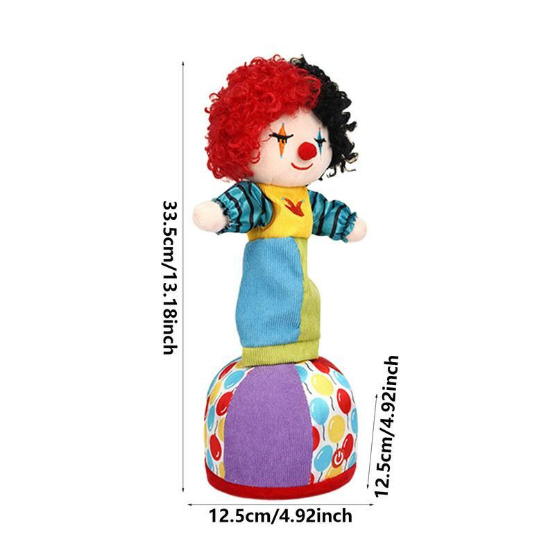 Dancing Toys Talking Doll Clown Mimic Toy Interactive Cute Plush Doll Cartoon Educational Toy For Kids Girls Boys Students