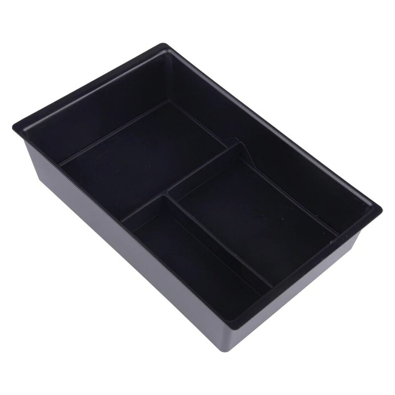 Car Center Console Armrest Storage Organizer Tidying Tray Box Black Plastic Fit for Chery Omoda 5 2021 2022 2023 Durable