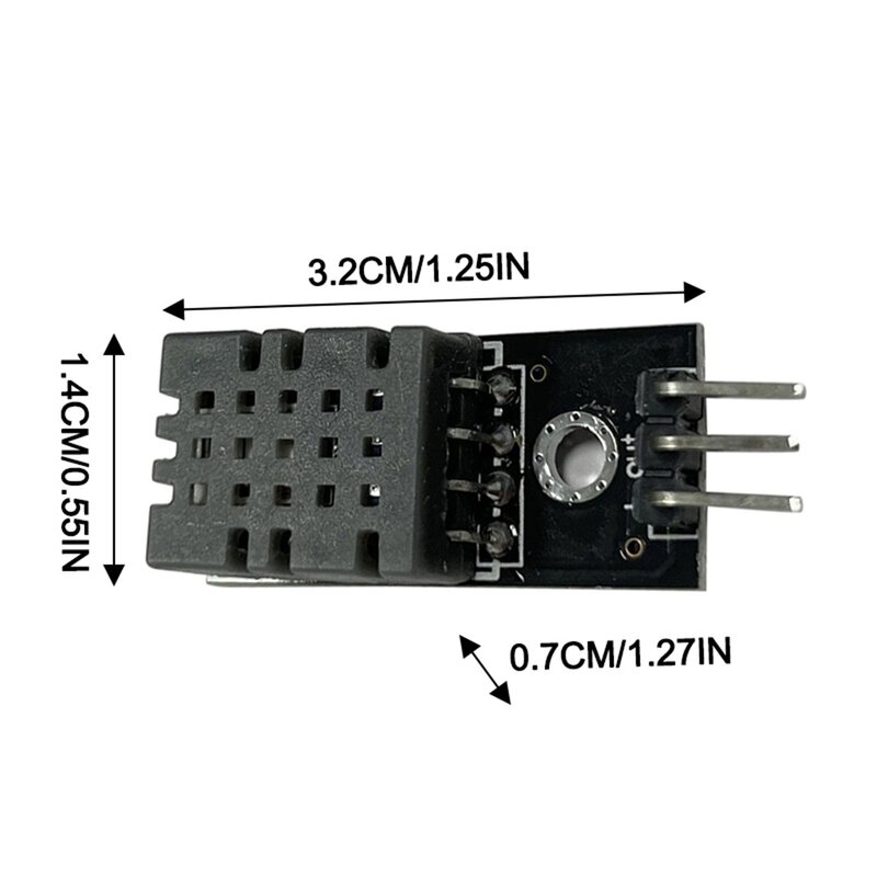 Dht11 Temperatuur Vochtigheid Sensor Module Digitale Temperatuur Vochtigheid Sensor 3.3V-5V Met Draden Voor Arduino Voor Raspberry Pi