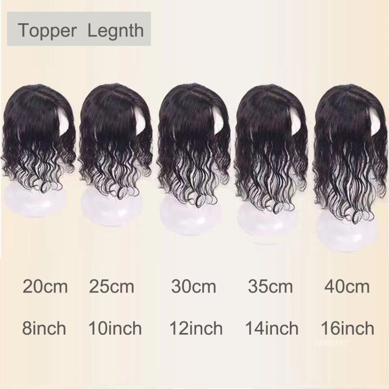 Kopfhaut Basis Toupet Reines Asiatischer Menschliches Haar Frauen Topper Haut Overlay Feine Clip in Haarteil Gerade Wellenförmige Schwarz Braun
