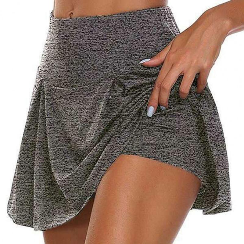 Mulheres calções de desporto saias shorts de corrida verão shorts de suor sexy cintura alta calças curtas calças de corrida calças