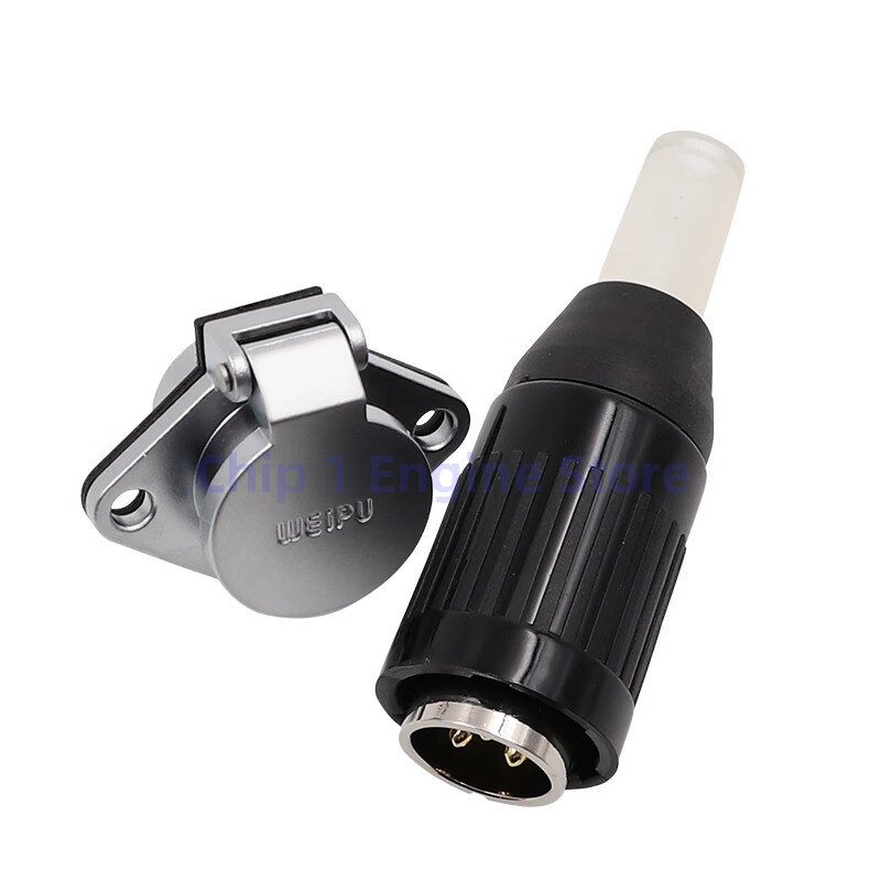For WEIPU WP20 Connector aviation Plug WP20 TO+Z 2 3 4 5 7 9 12 pin industrial waterproof connector for male and female IP44