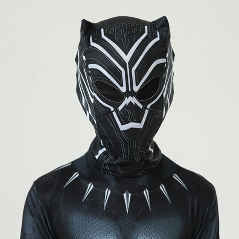 Superheld Spiderman der Flash Iron Man schwarzer Panther Kapitän Amerika Cosplay Kostüm Bodysuit Overall Halloween für Kinder Erwachsene