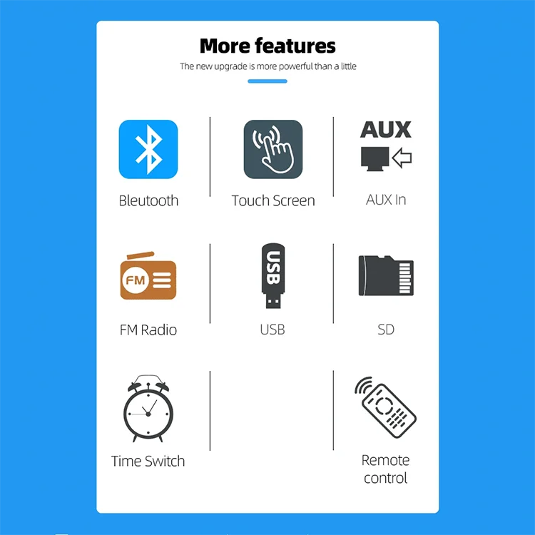 4 Kanaal 25W Bluetooth Muurversterker 4 Inch Touchscreen Intelligente Achtergrond Muziekhost Home Audio