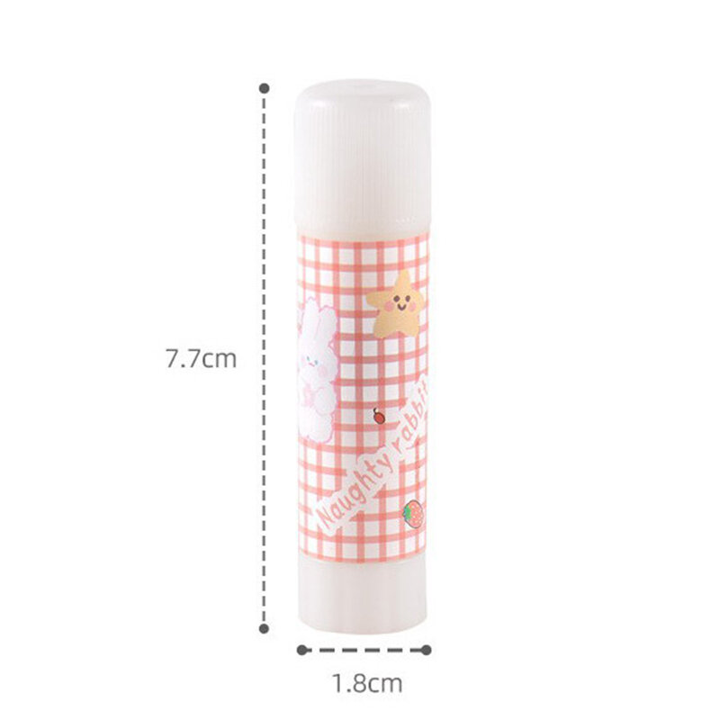 1PC Cartoon Solid Glue Stick Strong Adhesives Non-toxic Sealing Stickers Mini Stationery Office School Supplies for Students