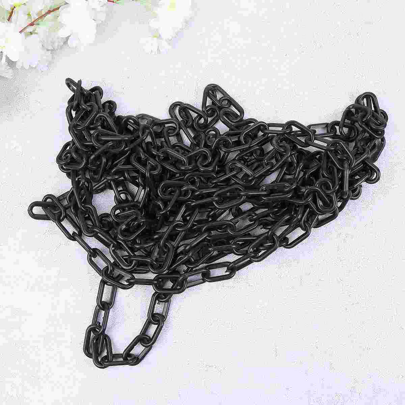 1 Roll of 6M Plastic Chain Chain Site Barrier Chain Hanging Plastic Chain Site Barrier Chain Hanging Hangers Colored