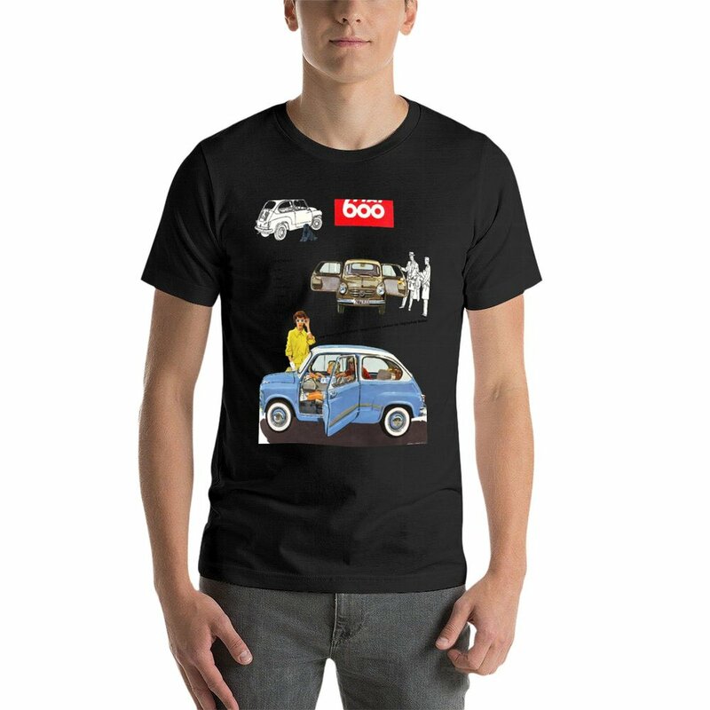 Мужская винтажная футболка с рисунком аниме, 600