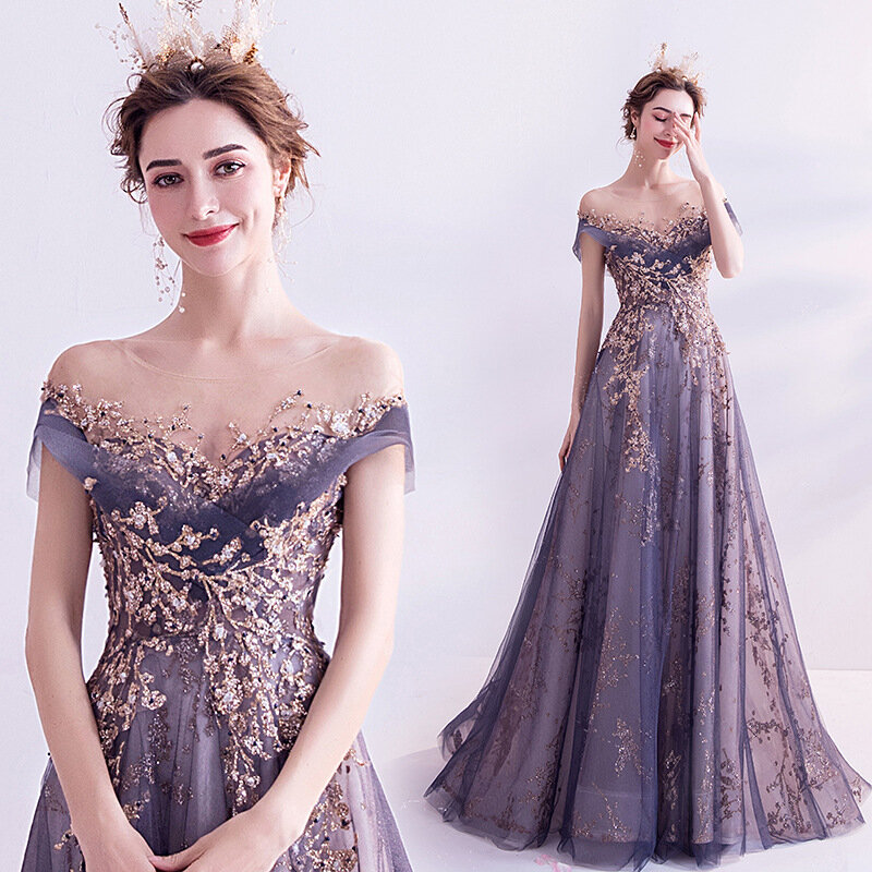 Women's Long Woman Wedding Party Dress Women Elegant Luxury and Elegant Evening Dresses for Prom Gala Dresses 2023 Ball Gowns