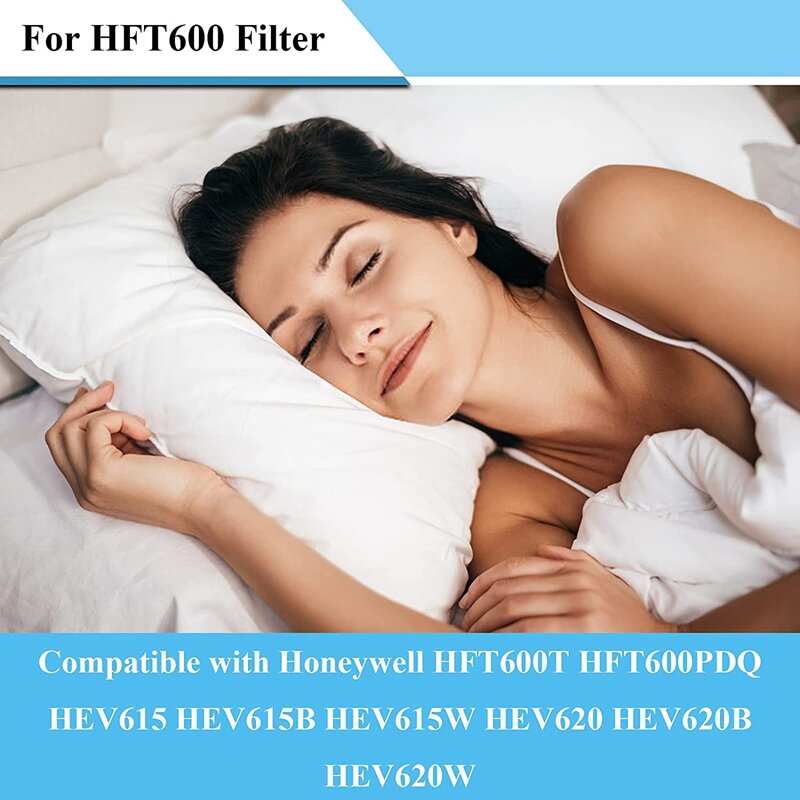 Hft600 Luftbe feuchter Docht wirkungs filter t kompatibel für Honeywell Tower Luftbe feuchter hev615 hev620, im Vergleich zu hft600t