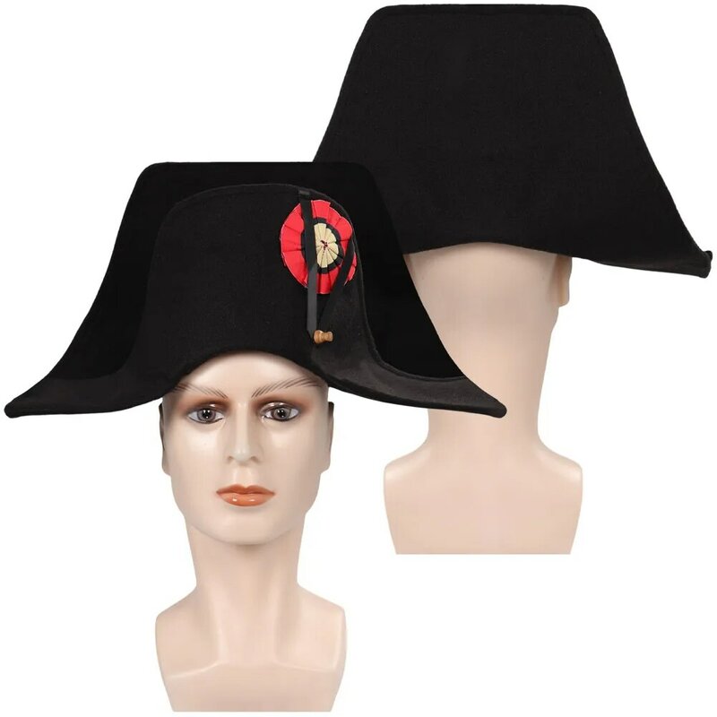 Napoleon Cosplay kurtka Fantasy średniowieczny mundur wojskowy kostium spodnie czapki męskie stroje dla dorosłych fantazja Halloween karnawał garnitur