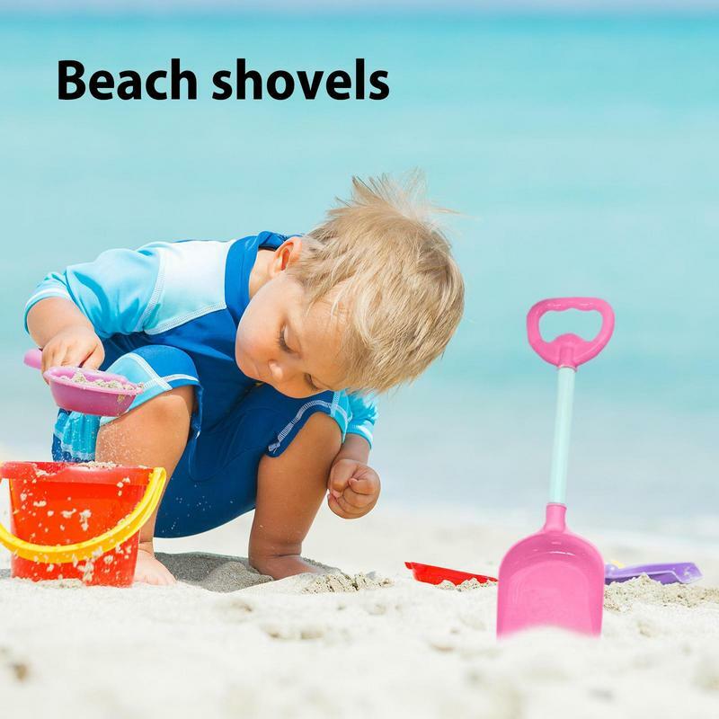 子供の安全プラスチックビーチサンドショベルおもちゃ、掘りツール、軽量スペード、ガーデニング、おもちゃ