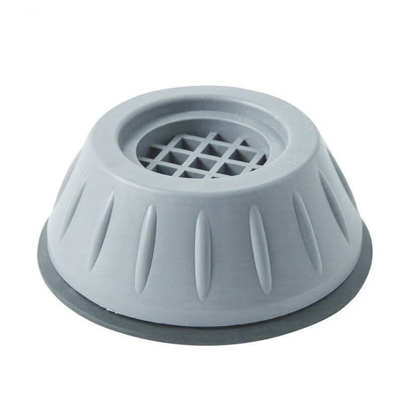 Alfombrilla de protección silenciosa antivibración para lavadora, alfombrilla Universal antideslizante para secador de pies, 4 piezas