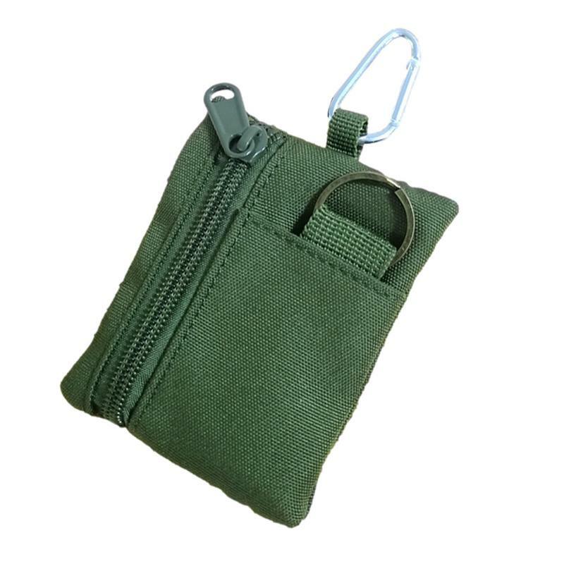 Mini Gadgets Molle Pouch Key Wallet Outdoor Portable Travel Zipper Belt Bag Purses Hunting Hiking Waist Wallet